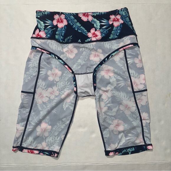 Santiny Womens Size L Shorts High Waisted Swim Surfing Travel Vacation - Picture 5 of 9